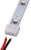 Заглушка торцевая контактная Uniel UCW-H10 WHITE 020 POLYBAG 5050, х2 10 мм картинка 